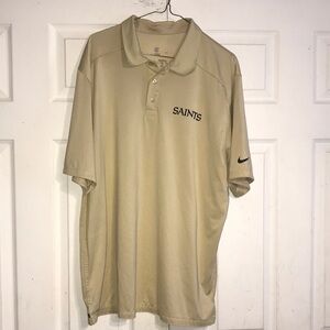 Men’s NFL Saints Polo Shirt